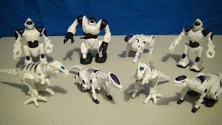 MCDONALDS HAPPY MEAL WOW WEE ROBOTICS 2005 COLLECTION VIDEO REVIEW [upl. by Sena]