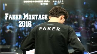 Best Of Faker Montage 2016 League Of Legends [upl. by Nert]