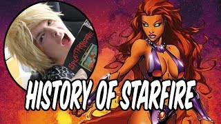 History of Starfire  The Alien of Joy [upl. by Htebsle]