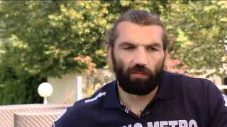 Sébastien Chabal interviewé par la Télévision suisse romande TSR  02 août 2011 [upl. by Kurtis]