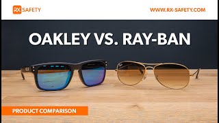 Oakley vs RayBan Sunglasses Which ones Better  RX Safety [upl. by Anthea]