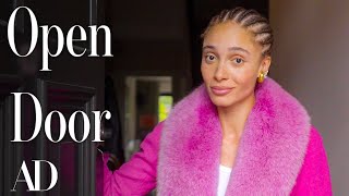 Inside Adwoa Aboah’s Delightful London Townhouse  Open Door  Architectural Digest [upl. by Norabal]