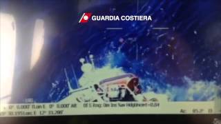 Intervento della Guardia Costiera a Lampedusa [upl. by Donegan447]