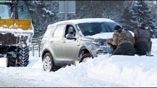 Fresh UK snow warning after hundreds left stranded  ITV News [upl. by Enida]