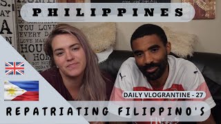 Repatriating Filipinos From The UK to The Philippines [upl. by Cynthie]