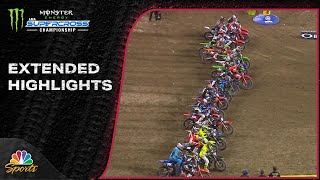 Supercross 2024 EXTENDED HIGHLIGHTS Round 5 in Detroit  2324  Motorsports on NBC [upl. by Mcdermott231]