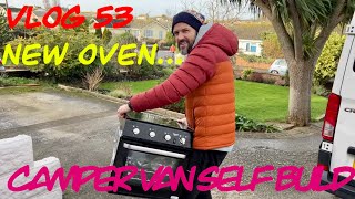 VLOG 53FITTING AN OVEN vanlife [upl. by Ramedlaw]