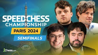 Magnus Carlsen amp Hans Niemann Go HeadToHead SCC LIVE From Paris [upl. by Krause]