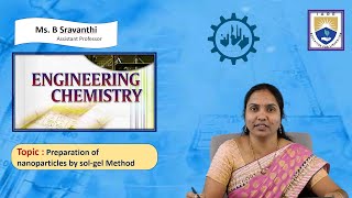 Preparation of nanoparticles by sol gel Method by Ms B Sravanthi [upl. by Magdalena]