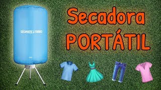 Secadora de ropa portátil  Secamatic Turbo [upl. by Edurtreg797]