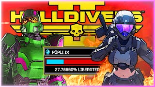 Helldivers 2 Fighting for the Real HELL Planet [upl. by Milena]