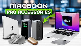 10 Best MacBook Pro 2024 Accessories [upl. by Anneiv]