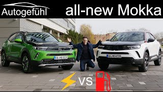 allnew Opel Mokka FULL REVIEW EV Mokkae vs Mokka petrol 2021 Vauxhall Mokka [upl. by Frants272]