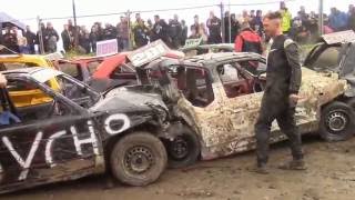 Shakedown 2016 Micro Bangers  Brampton Raceway  MKJ Vids [upl. by Selrahc]