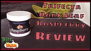 Trifecta Dark Leaf Raspberry Hookah Tobacco Review [upl. by Frere261]