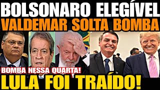 BOLSONARO ELEGÍVEL LULA FOI TRAÍDO E AMEAÇADO PT ENTRA EM DESESPERO FLÁVIO DINO ACIONA CGU CONTR [upl. by Templeton]