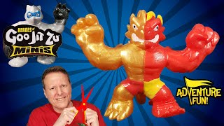 What’s Inside 10 Heroes of Goo Jit Zu Ultra Rare Gold amp Metallic Finish Adventure Fun Toy review [upl. by Eastman]