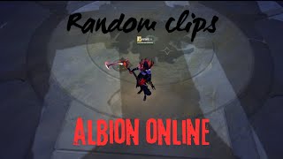 Random clips  Albion Online [upl. by Enyawud]