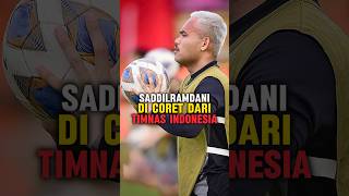 Saddil ramdani dicoret di timnas indonesia saddilramdani pemainbolaterbaik timnasindonesia [upl. by Xaviera]