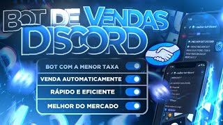 😱  MELHOR BOT DE VENDAS PARA SUA STORE NO DISCORD  BOT DE VENDAS AUTOMÁTICAS [upl. by Chaworth]