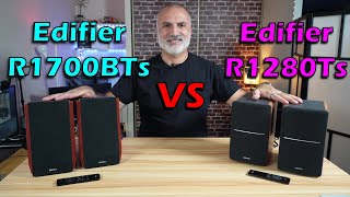 Edifier R1280TS vs Edifier R1700BTS [upl. by Lleral]