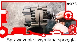 073 Sprawdzenie i wymiana sprzęgła alternatora [upl. by Duong839]