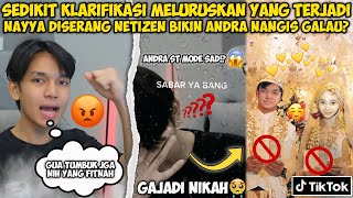 MELURUSKAN YANG SEDANG TERJADI MALAH RAME BEGINI NAYYA DIHUJAT SAMPE NANGIS KLRIFIKASI🥰 [upl. by Garnes]