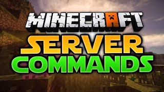 MinecraftServerCommands OP werden Spieler bannen amp entbannen [upl. by Imotih]