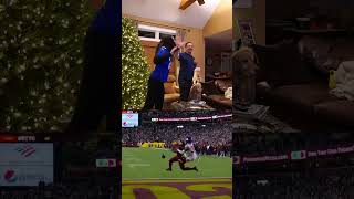 Giants Fan Reacts to Last Play in Giants vs Commanders Win shorts [upl. by Ikcaj]