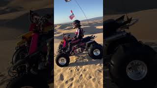 Back in business 😎🔥glamis atv banshee girl [upl. by Westberg230]