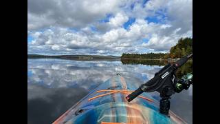 Kayak Fishing Part 3 vacation bassfishing uglystik piscifun enjoylife kayakfishing [upl. by Shandie]