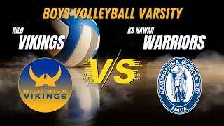 03112024  Varsity Boys Volleyball vs KS Hawaii [upl. by Kordula]