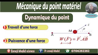 Travail et puissance dune force [upl. by Rhody]