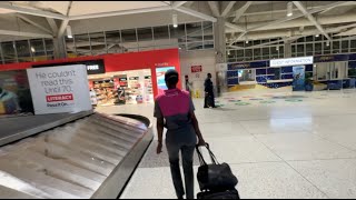 Saint Kitts to Barbados Airport Arrival on Caribbean Airlines 2024 [upl. by Alice]