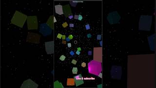 Mesmerizing 3D Exploding Cube Animation with Lights and Particles  THREEjs Showcaseshortsshort [upl. by Yanffit]