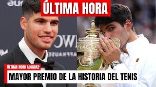 ÚLTIMA HORA EL PREMIO MILLONARIO que PODRÍA GANAR ALCARAZ en el SIX KINGS SLAM [upl. by Akiria661]