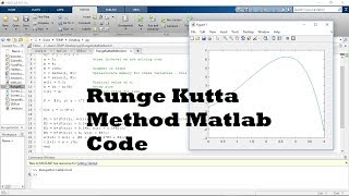 rungekutta method matlab code [upl. by Ainaled]