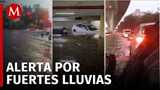 Lluvias colapsan la zona sur y poniente de la CdMx Tlalpan la más afectada [upl. by Morette]