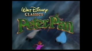 Peter Pan 1993 UK VHS Trailer [upl. by Llerrehc]