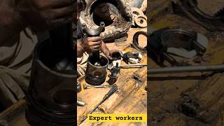 Destroy CAT dozer engine rebuild shorts engine mechanic skills youtubeshorts viral trending [upl. by Erlinna177]