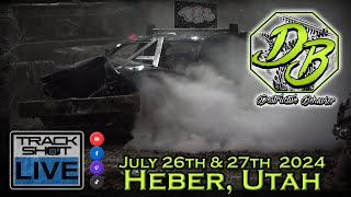 Demolition Derby  TRACK SHOT LIVE  Destructive Behavior  Heber Utah Day 2 [upl. by Ellenoj212]