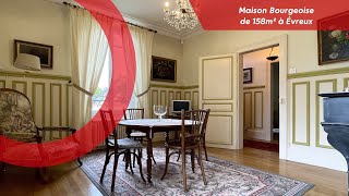 À VENDRE  Maison Bourgeoise à Évreux à 3min de la gare [upl. by Ecnesse772]