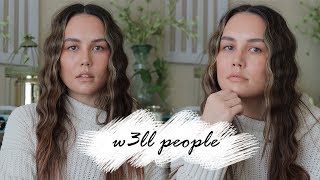 a full face of W3LL PEOPLE 🌿i am speechless  alexa blake [upl. by Eglanteen]