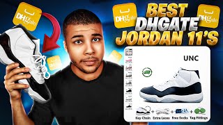 The BEST 11 jordan 11 On DHGATE Review 2024 [upl. by Kiker]