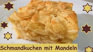 Blitzkuchen Mega softer Schmandkuchen mit Mandeln [upl. by Anahs]