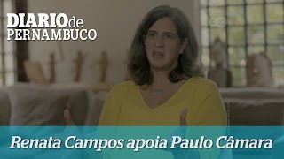 Renata Campos fala no programa eleitoral de Paulo Câmara [upl. by Lyrem]