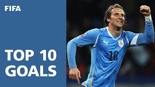 TOP 10 GOALS  2010 FIFA World Cup South Africa [upl. by Garling138]