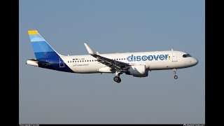 MSFS REAL STUDENT PILOT Discover Ops Fenix A320200 Sharklets Discover Airlines [upl. by Allecram777]