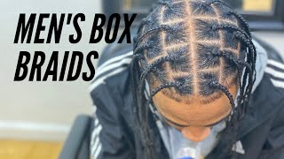 Quick amp Easy Men’s Cornrow Braids  High Top Hairstyle [upl. by Handbook]