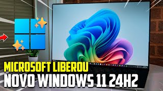 LIBERADO Novo Windows 11 24H2 Para todos  Instale em QUALQUER PC Com e sem REQUISITOS [upl. by Hirasuna680]